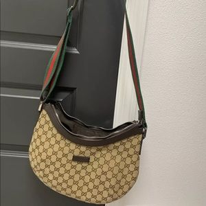 Gucci Canvas Crossbody Bag